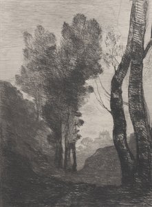 Environs de Rome - Jean Baptiste Camille Corot