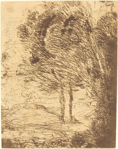 Environs de Gênes - Jean Baptiste Camille Corot
