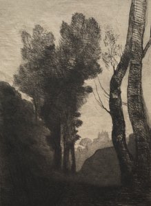 Environs de Rome - Jean Baptiste Camille Corot