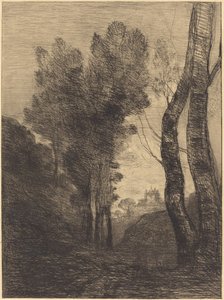 Environs de Rome - Jean Baptiste Camille Corot