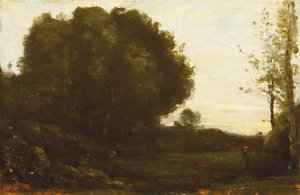 Soirée dans la vallée - Jean Baptiste Camille Corot
