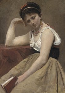 Lecture interrompue, c.1870