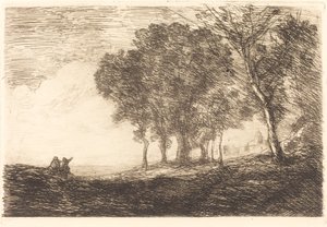 Paysage italien - Jean Baptiste Camille Corot