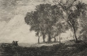 Paysage italien - Jean Baptiste Camille Corot