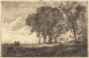 Paysage italien, vers 1865 - Jean Baptiste Camille Corot