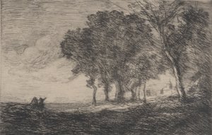 Paysage italien - Jean Baptiste Camille Corot