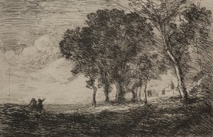 Paysage italien, vers 1865 - Jean Baptiste Camille Corot