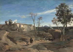 La Cervara, la Campagne Romaine, c.1830-1831