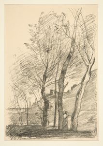 La Lecture sous les arbres - Jean Baptiste Camille Corot