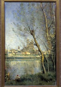 La cathédrale de Mantes - Jean Baptiste Camille Corot