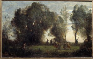 La danse des nymphes - Jean Baptiste Camille Corot