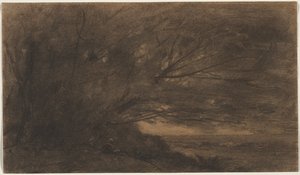 Paysage (Le Grand Arbre) - Jean Baptiste Camille Corot