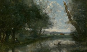 Paysage, 1865-1870 - Jean Baptiste Camille Corot