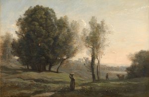 Paysage. Vers 1872 - Jean Baptiste Camille Corot