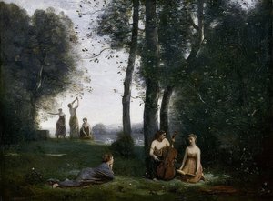 Le Concert champêtre - Jean Baptiste Camille Corot