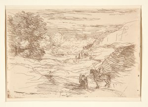 Les Paladins - Jean Baptiste Camille Corot