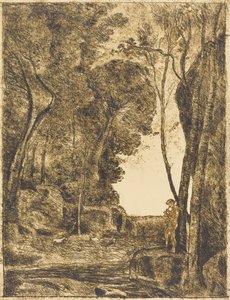 Le Petit Berger - Jean Baptiste Camille Corot