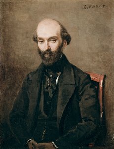 M. Bison, 1852 - Jean Baptiste Camille Corot