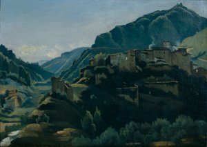 Village méridional - Jean Baptiste Camille Corot