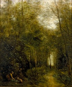 Montfermeuil, le ruisseau dans le bois, 1867 - Jean Baptiste Camille Corot