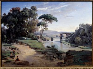 Pont de Narni près de Rome - Jean Baptiste Camille Corot