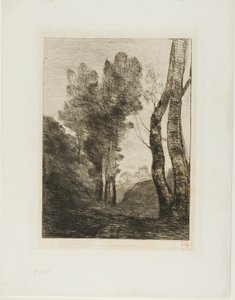 Périphérie de Rome - Jean Baptiste Camille Corot
