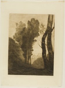 Périphérie de Rome - Jean Baptiste Camille Corot