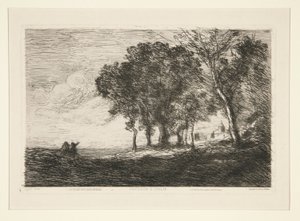 Paysage - Jean Baptiste Camille Corot