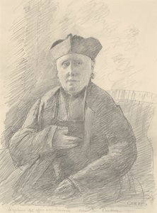 Portrait of Abbé Jouveau - Jean Baptiste Camille Corot