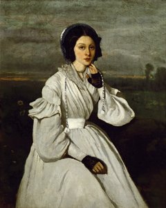 Portrait de Claire Sennegon - Jean Baptiste Camille Corot