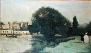 Richmond, près de Londres - Jean Baptiste Camille Corot
