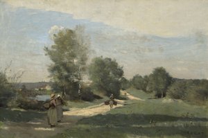 Route au bord de l