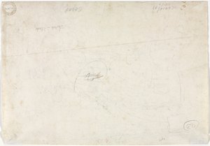 Esquisse pour un paysage (verso) - Jean Baptiste Camille Corot