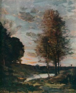 Soleil Couchant, vers 1910