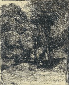 Souvenir du Bas-Bréau - Jean Baptiste Camille Corot
