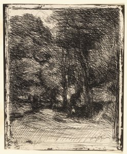 Souvenir de Bas-Bréau - Jean Baptiste Camille Corot