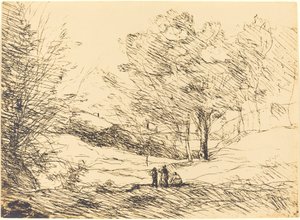 Souvenir du Lac Majeur - Jean Baptiste Camille Corot