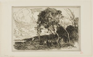 Souvenir des fortifications de Douai - Jean Baptiste Camille Corot