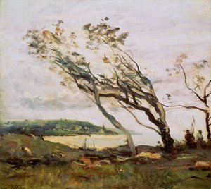Jour de Tempête sur la Manche - Jean Baptiste Camille Corot