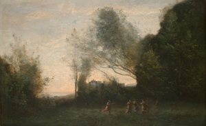La Danse des nymphes - Jean Baptiste Camille Corot