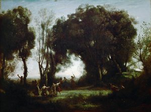 La Danse des nymphes - Jean Baptiste Camille Corot