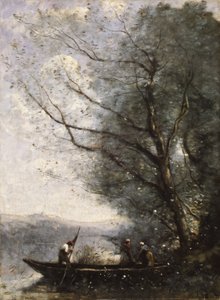 Le passeur - Jean Baptiste Camille Corot