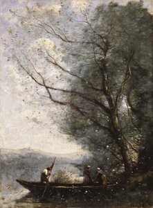 Le Passeur, vers 1865 - Jean Baptiste Camille Corot