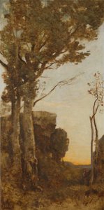 Les quatre moments de la journée (matin) - Jean Baptiste Camille Corot