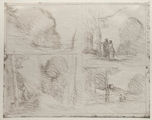 Le jardin de Périclès ; La ruelle du peintre ; Gribouillage ; Le grand bûcheron ; La tour d