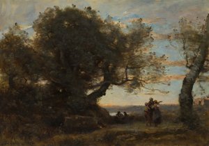 Les Bohémiens - Jean Baptiste Camille Corot