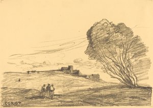 Le Fort détaché - Jean Baptiste Camille Corot