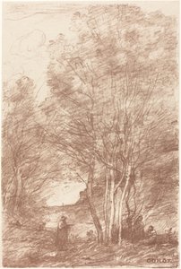 Le Repos des Philosophes - Jean Baptiste Camille Corot