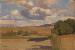 La campagne romaine, avec l