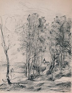 Le clocher de Saint-Nicolas-Les-Arras, c.1870s, 1946 - Jean Baptiste Camille Corot